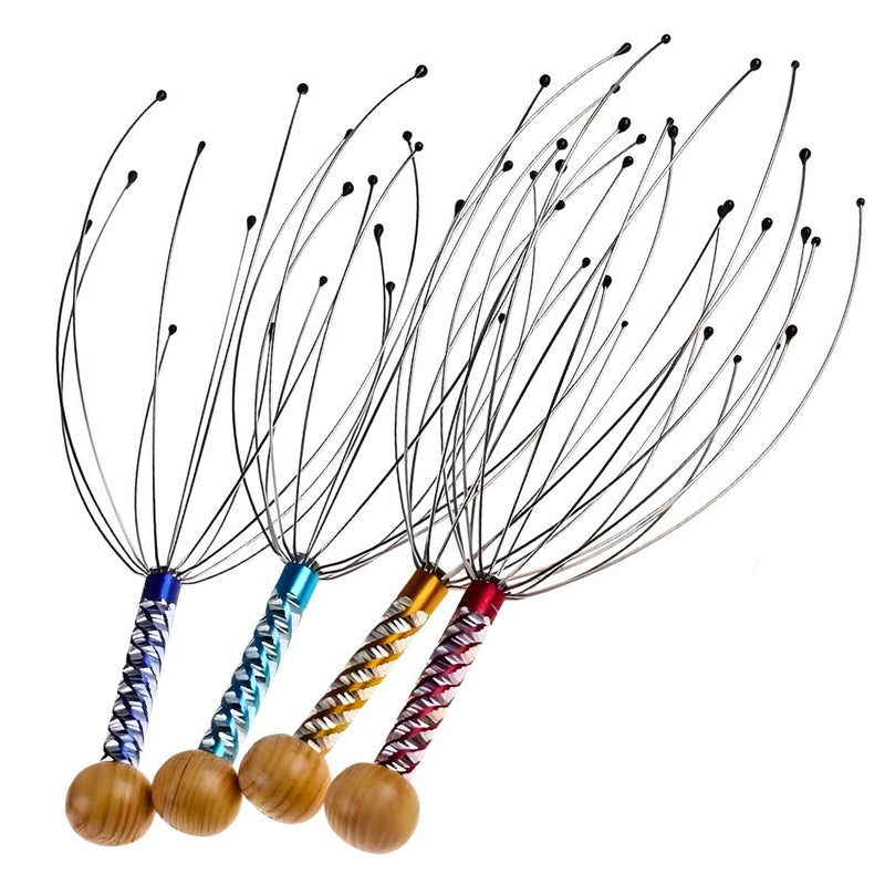 Massageador Manual de Cabeça com 12 Pontas PickMeDeals