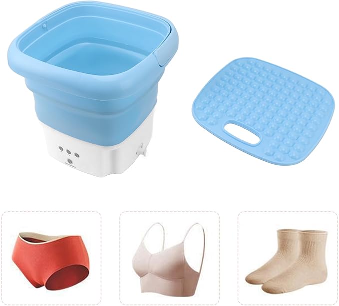 Mini Máquina de Lavar Roupa com Rotação 360º PickMeDeals