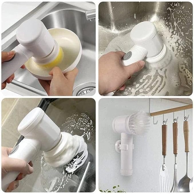 Escova Eléctrica de Limpeza com Cabeçotes PickMeDeals