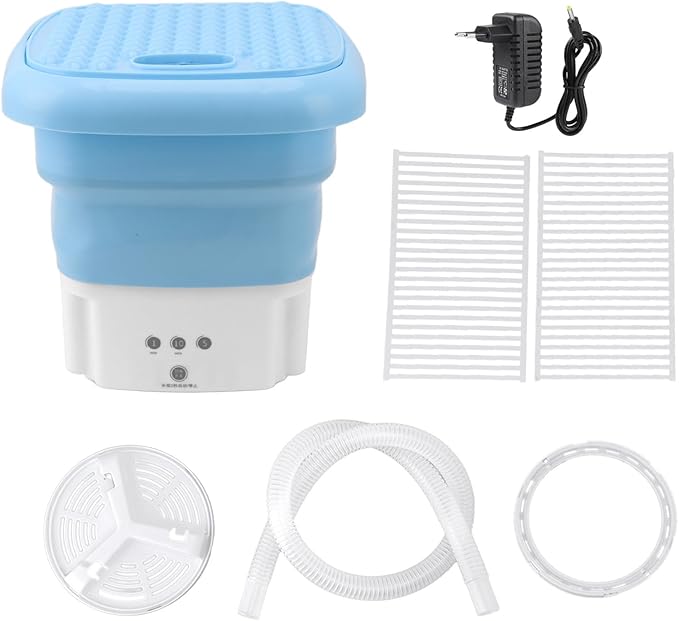 Mini Máquina de Lavar Roupa com Rotação 360º PickMeDeals