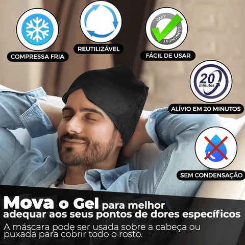 Máscara Terapêutica para Enxaqueca e Sono PickMeDeals