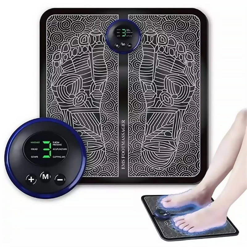 Massajador Digital Portátil para Pés com Ecrã e Controlo Remoto PickMeDeals