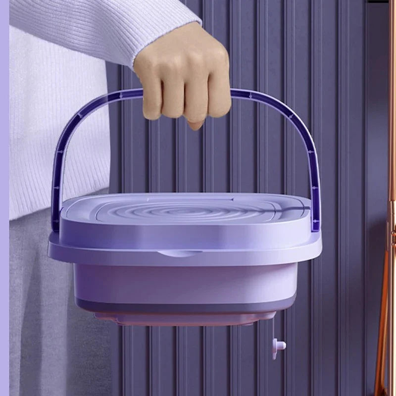 Mini Máquina de Lavar Roupa com Rotação 360º PickMeDeals