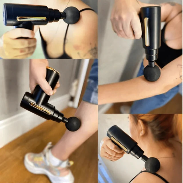 Pistola de Massagem de Tecido Profundo com 6 Velocidades PickMeDeals