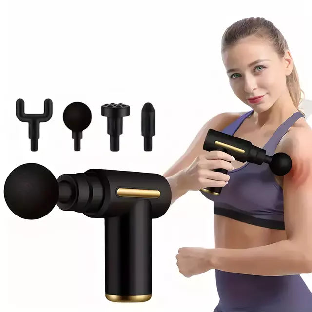 Pistola de Massagem de Tecido Profundo com 6 Velocidades PickMeDeals
