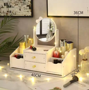 Caixa de Maquilhagem com Espelho e Gaveta PickMeDeals