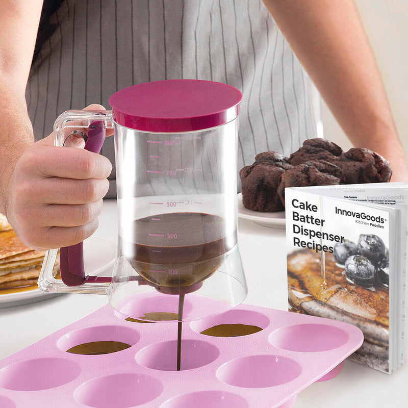 Jarra Doseadora para Pastelaria com Livro de Receitas PickMeDeals