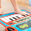 Tapete Musical Infantil 2 em 1 com Teclado e Bateria PickMeDeals