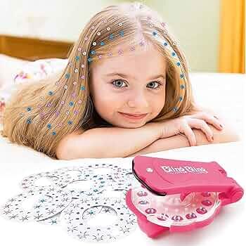 Brilho no Cabelo com Máquina Aplicadora de Gemas PickMeDeals