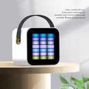 Mini Microfone com Altifalante Bluetooth e Luz RGB PickMeDeals