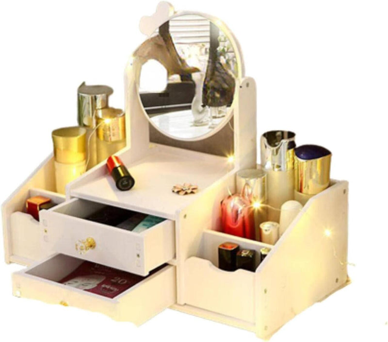 Caixa de Maquilhagem com Espelho e Gaveta PickMeDeals