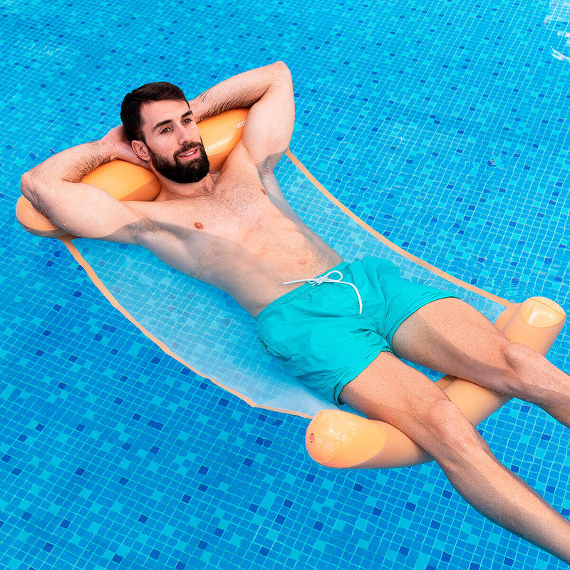 Espreguiçadeira Flutuante Individual 4 em 1 para Piscina PickMeDeals