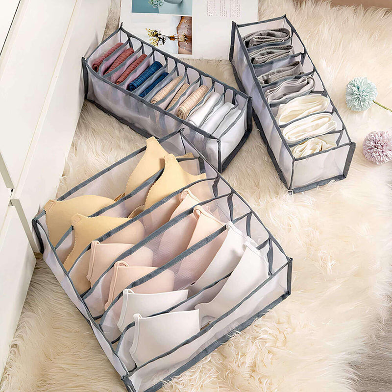 Conjunto de 3 Organizadores de Roupa Interior PickMeDeals