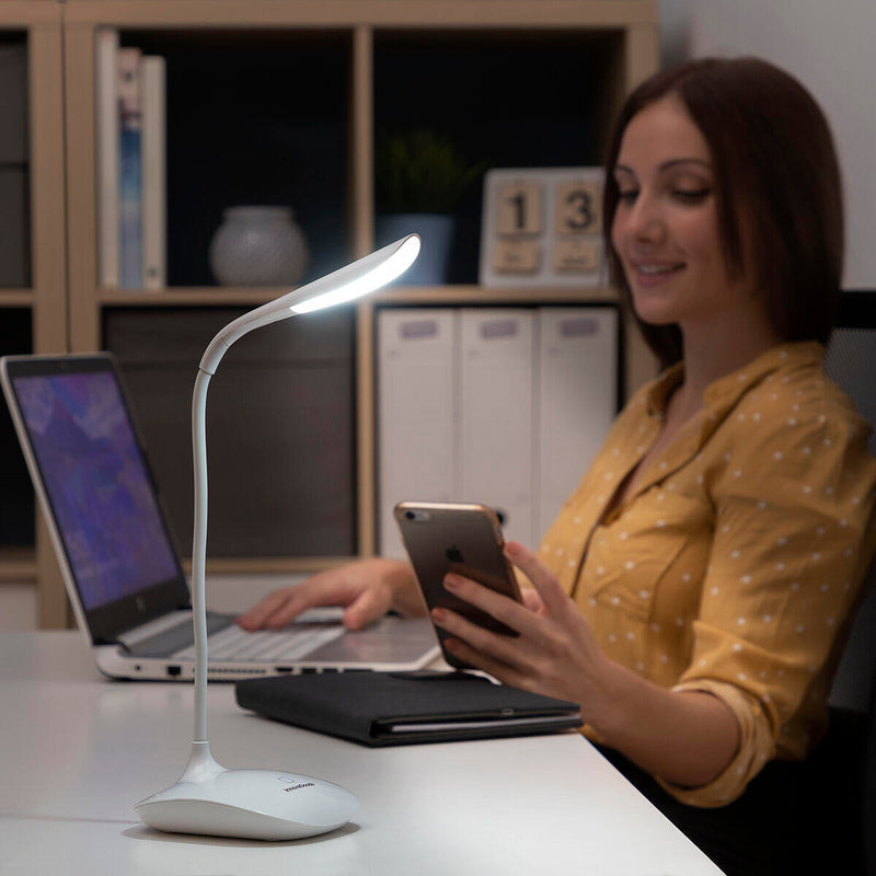 Lâmpada LED de Mesa Recarregável com Controlo Táctil PickMeDeals