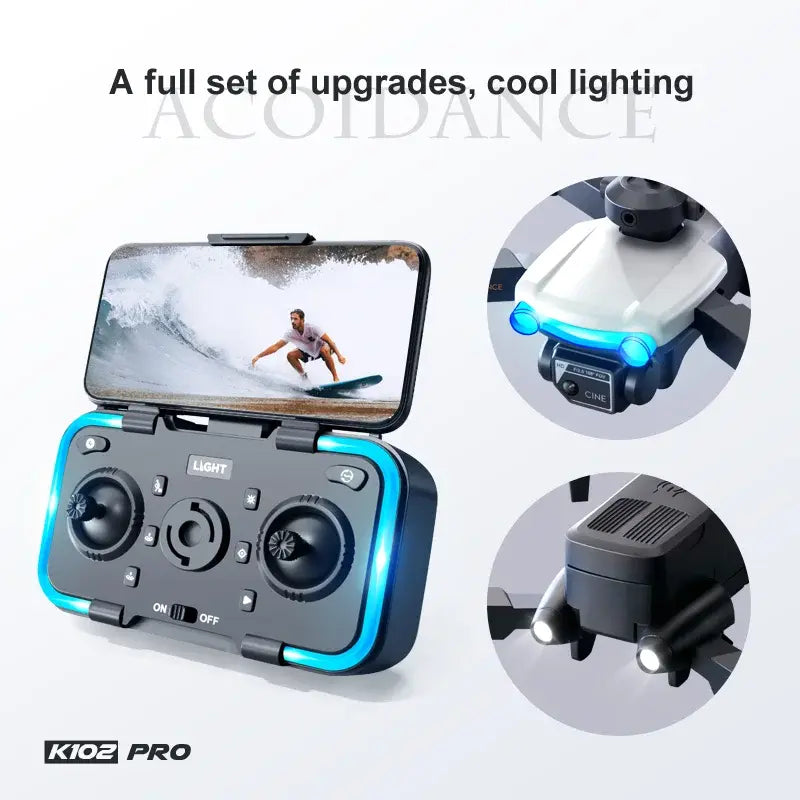 Mini Dron 4K com Evitação de Obstáculos PickMeDeals