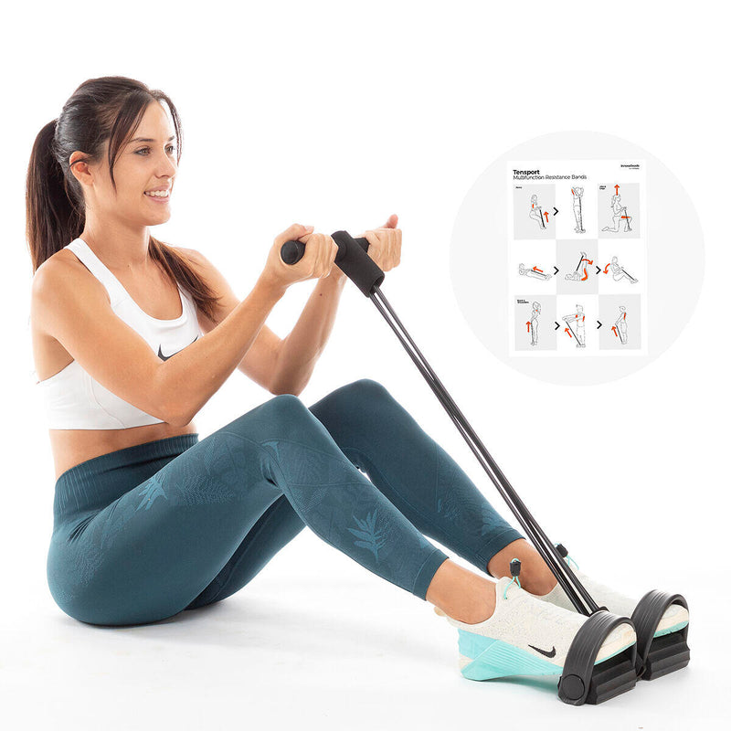 Bandas Elásticas de Resistência Física 4 em 1 PickMeDeals