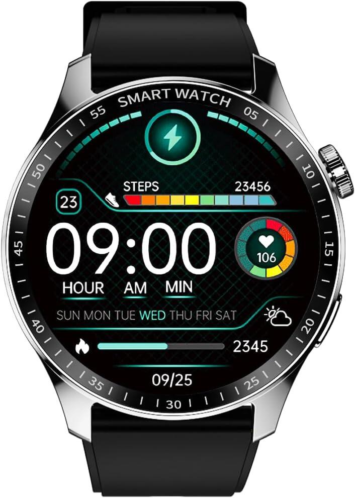 Smartwatch Masculino MS3 com Chamadas Bluetooth PickMeDeals
