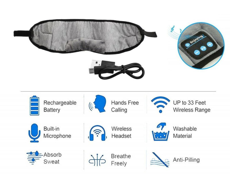 Máscara Sono Premium Bluetooth PickMeDeals