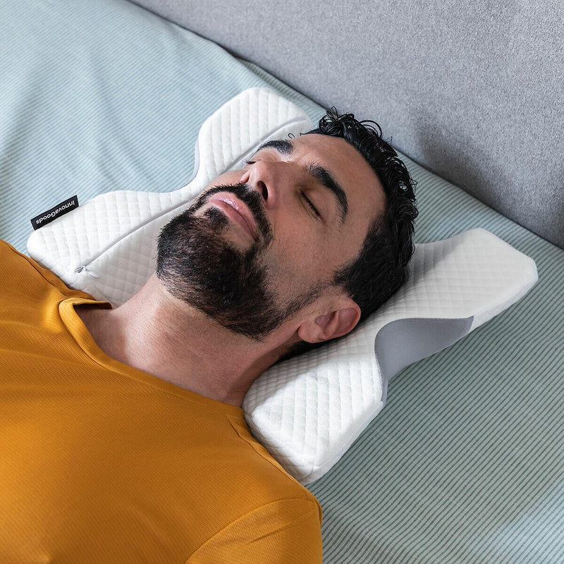 Almofada Cervical Viscoelástica Curvada – PickMeDeals