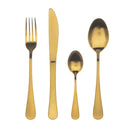 Conjunto de Talheres Dourados 24 Peças PickMeDeals