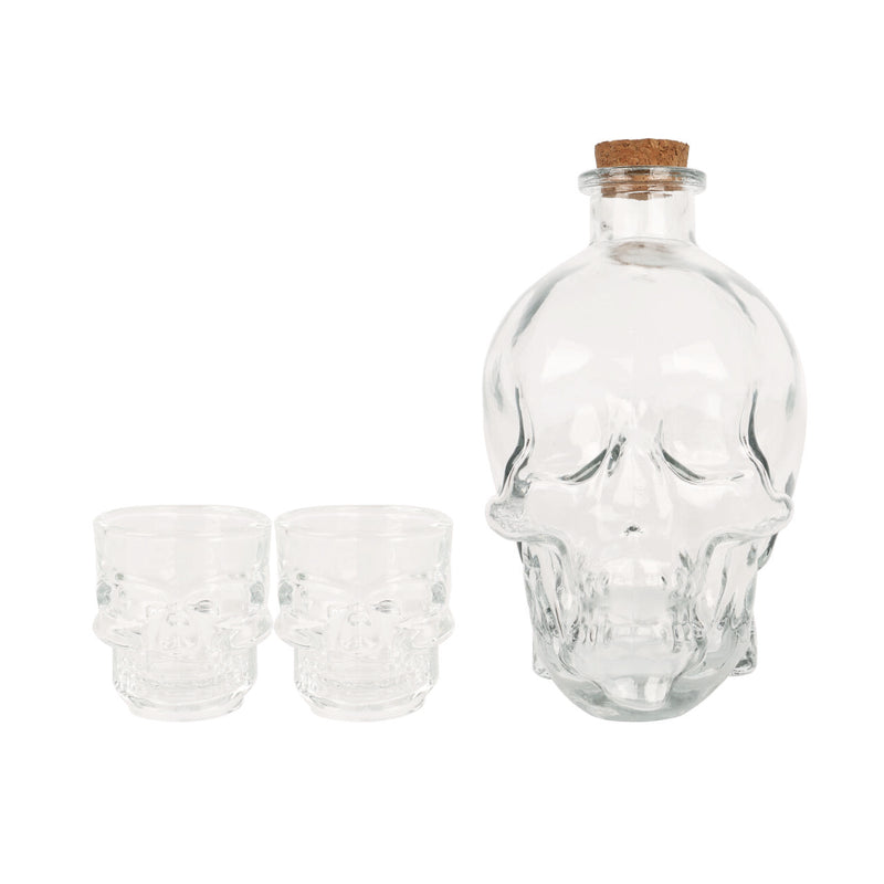 Conjunto Licoreira de Cristal com 2 Copos PickMeDeals