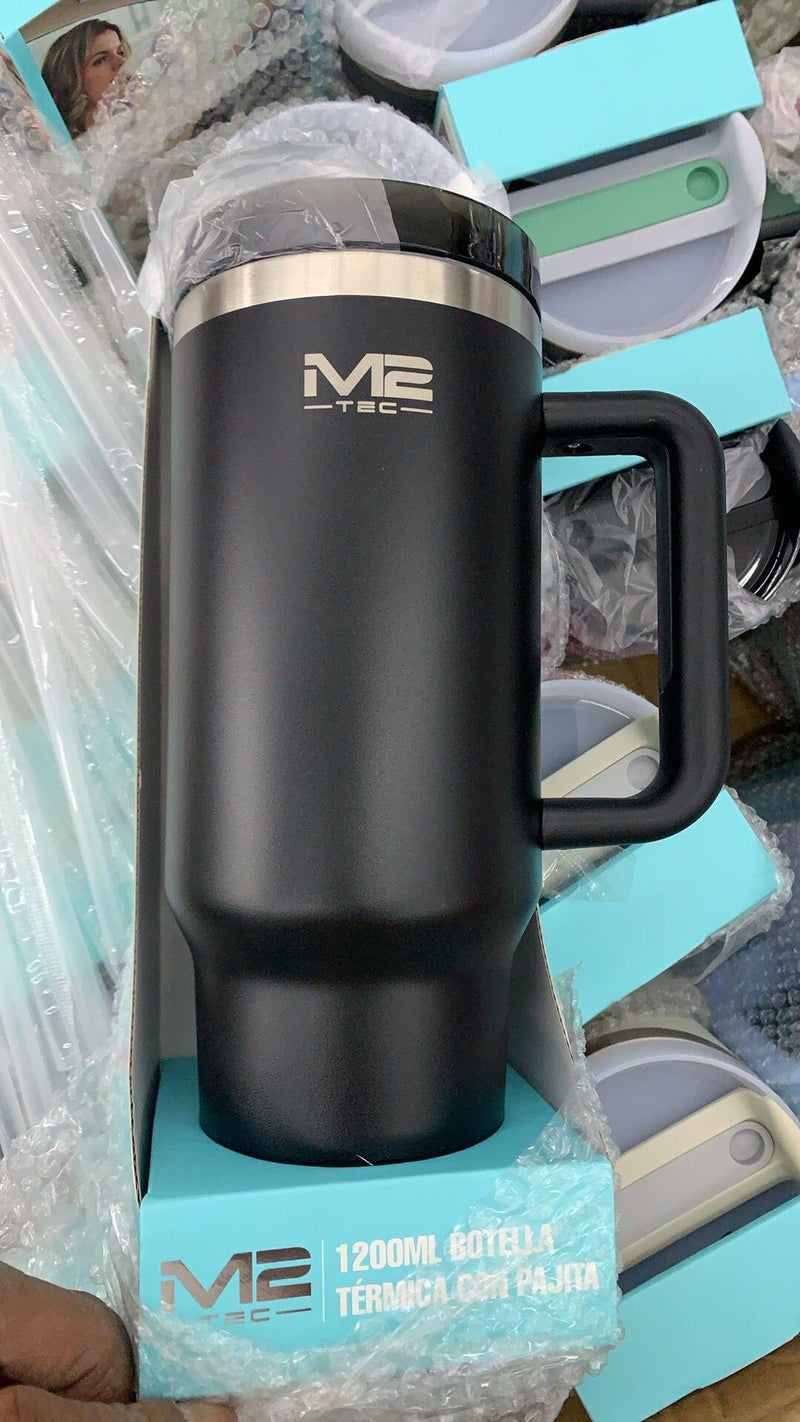 Garrafa Térmica com Palhinha PickMeDeals