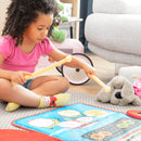 Tapete Musical Infantil 2 em 1 com Teclado e Bateria PickMeDeals