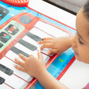 Tapete Musical Infantil 2 em 1 com Teclado e Bateria PickMeDeals