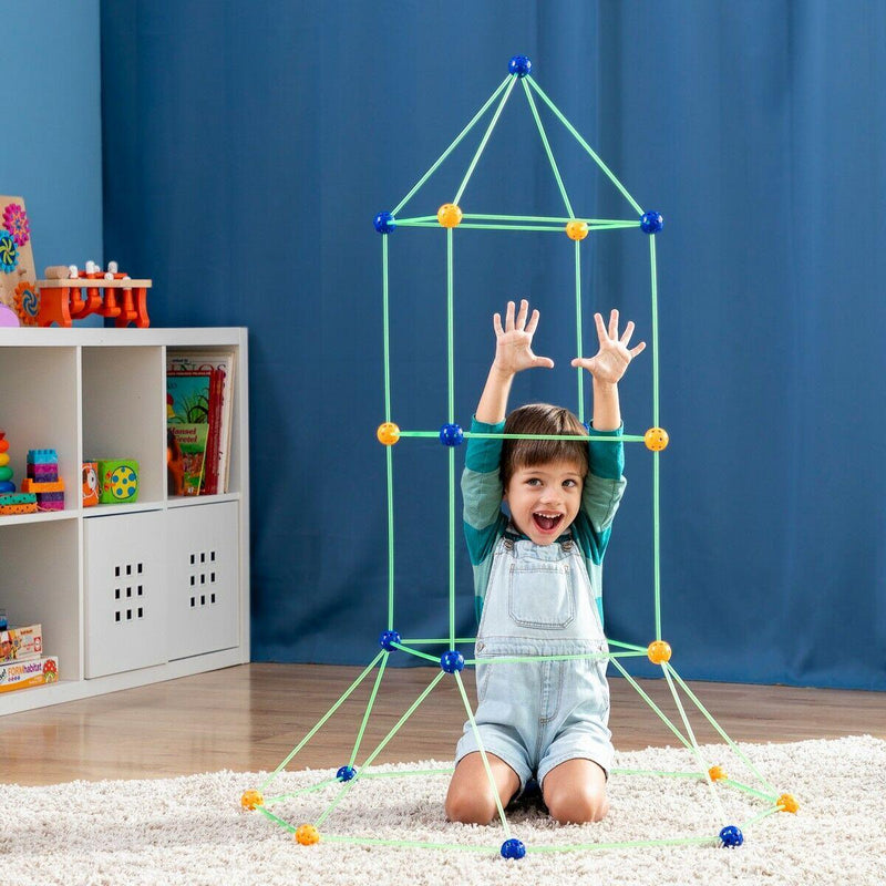 Kit de Construção Infantil com 85 Peças que Brilham no Escuro PickMeDeals