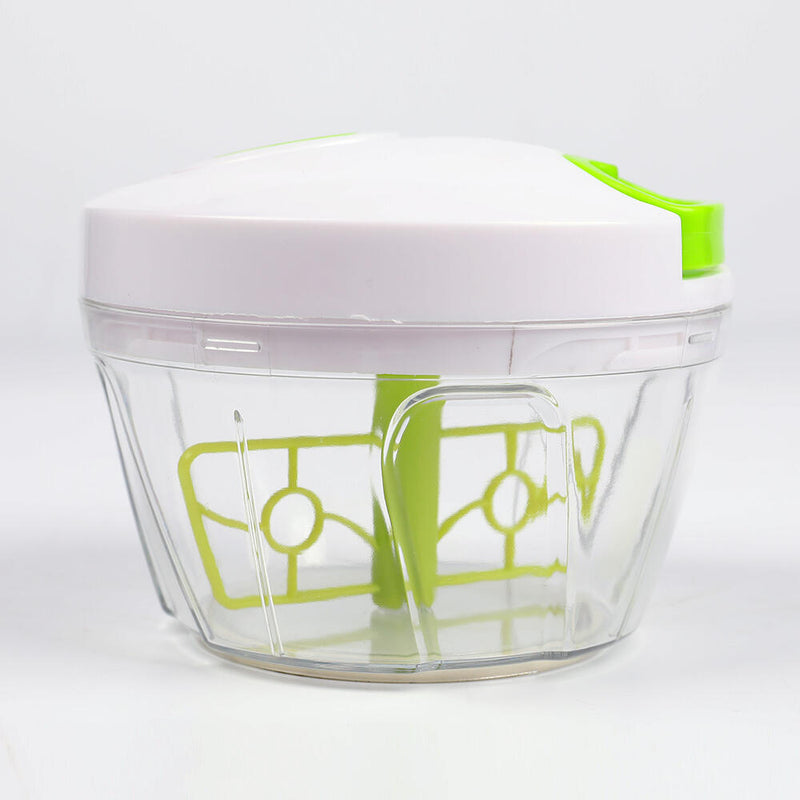 Picadora Manual Mini Chef com Tampa Hermética PickMeDeals