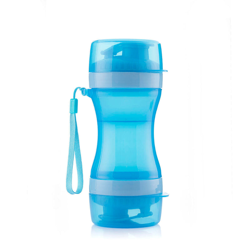 Garrafa Portátil 2 em 1 para Água e Ração PickMeDeals