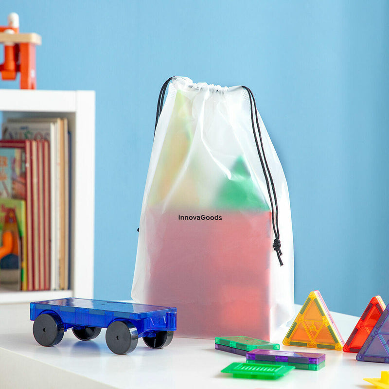 Blocos Magnéticos de Construção 3D – Infantil