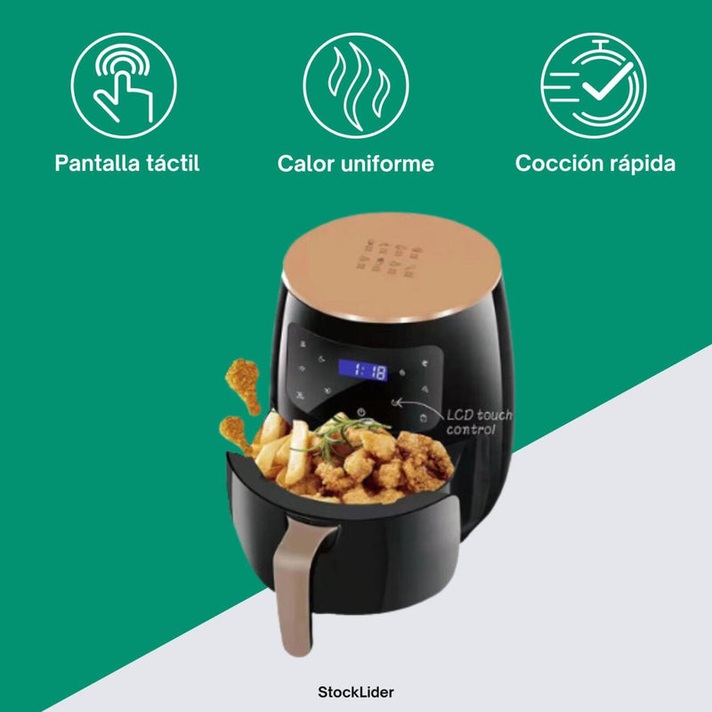 Air Fryer Digital 6L com Ecrã Táctil PickMeDeals