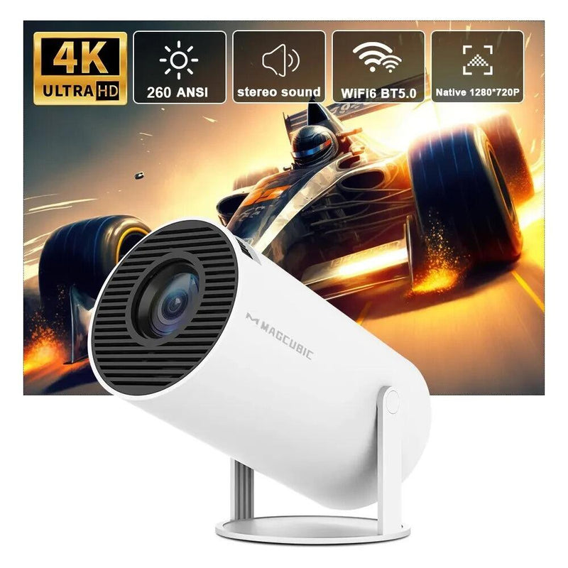Projetor Portátil HD 1080p com Suporte 4K PickMeDeals