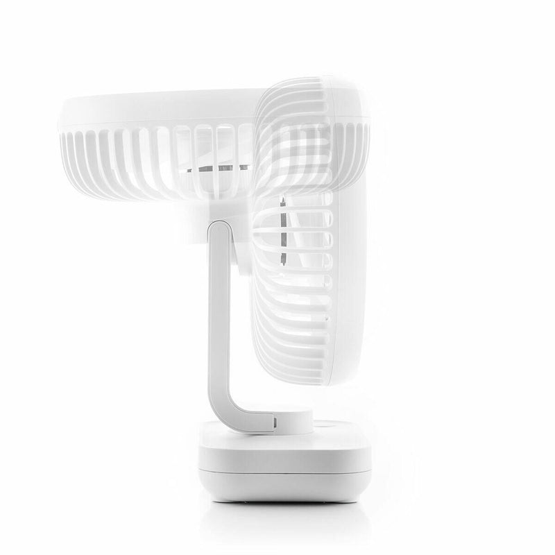 Ventilador de Secretária Recarregável com 4 Velocidades PickMeDeals