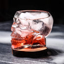 Conjunto de 3 Copos de Vidro em Forma de Caveira 80ml PickMeDeals