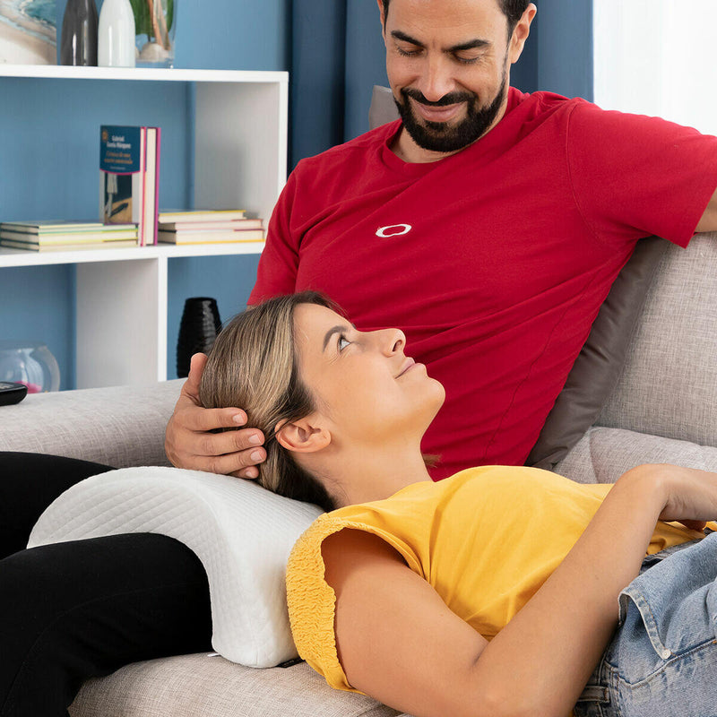 Almofada Cervical Viscoelástica Curvada – PickMeDeals