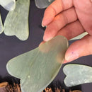 Kit de Massagem com Rolo e Pedra Gua Sha em Jade PickMeDeals