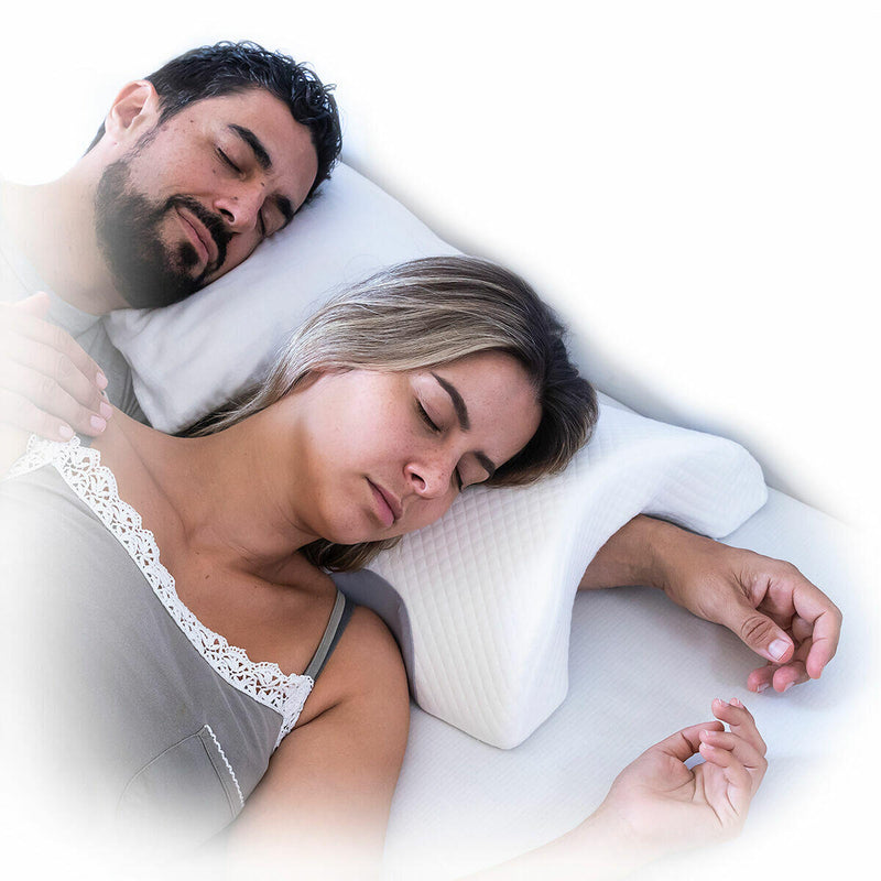 Almofada Cervical Viscoelástica Curvada – PickMeDeals
