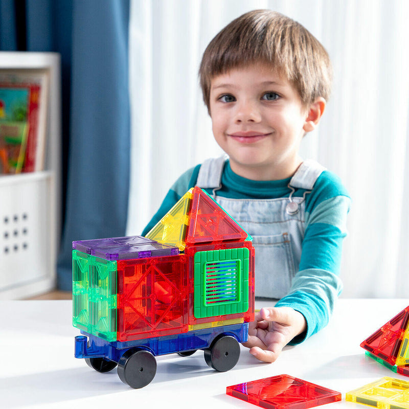 Blocos Magnéticos de Construção 3D – Infantil
