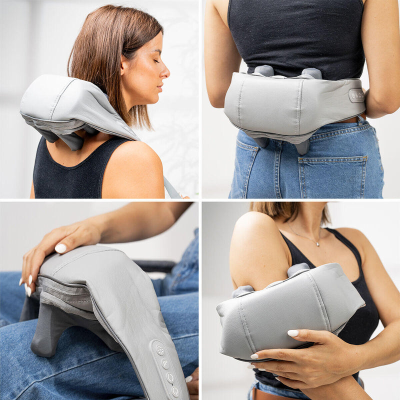 Massajador de Pescoço e Costas com Calor Recarregável PickMeDeals