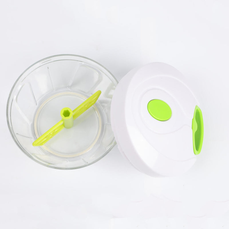 Picadora Manual Mini Chef com Tampa Hermética PickMeDeals