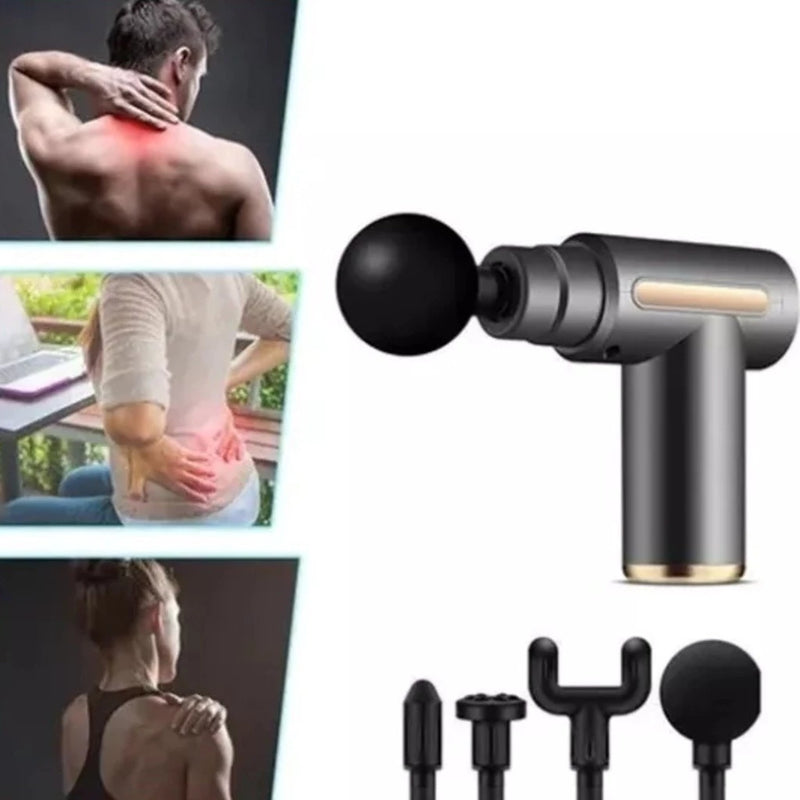Pistola de Massagem de Tecido Profundo com 6 Velocidades PickMeDeals